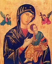 Our Lady of Perpetual Help Byzantine icon