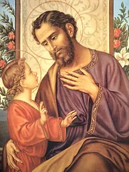 St. Joseph and child Jesus